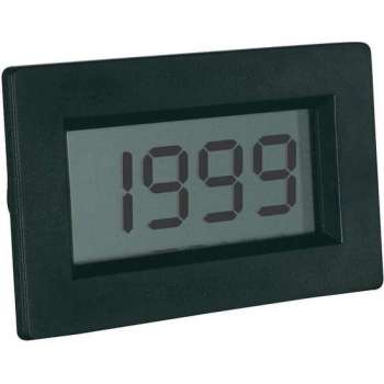 PeakTech LDP-135 3½-cijferig, LCD, 13 mm cijferhoogte, 200 mV DC voorinstelling