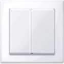 Wissel-wisselschakelaar Compleet - Actief wit - Merten M-Smart - Schneider Electric - MTN3126-478125_TO