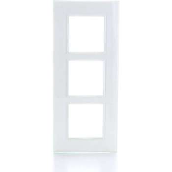 BTICINO Living Light - afdekplaat - 3V - verticaal - aqua