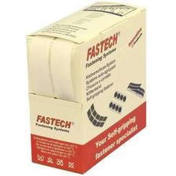 FASTECH® B20-SKL000005 Klittenband Om vast te plakken Hotmelt Haak- en lusdeel (l x b) 5000 mm x 20 mm Wit 5 m FASTECH® B20-SKL000005 Klittenband Om vast te plakken Hotmelt Haak- en lusdeel (l x b) 5000 mm x 20 mm Wit 5 m