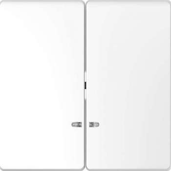 Dubbele Wip Controlevenster - Kunststof - Lotuswit - Systeem Design - Schneider Electric - MTN3420-6035