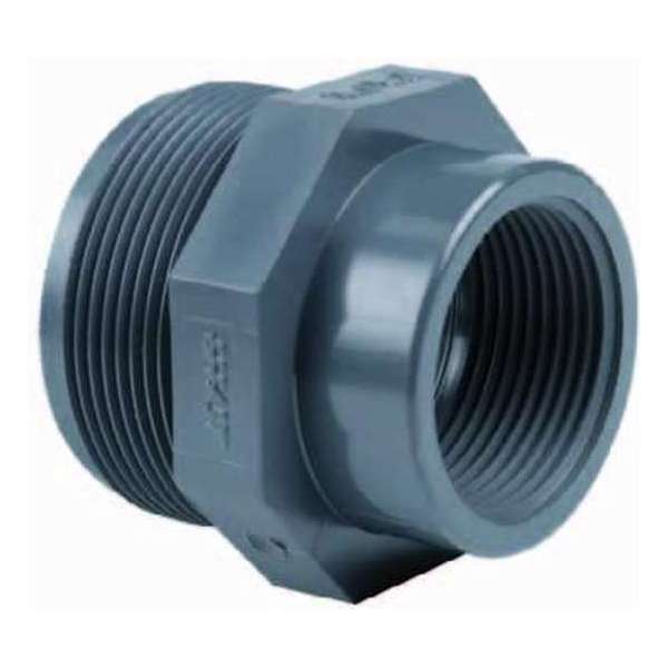 Effast Soknippel Buitendraad x Binnendraad 2" x 1" Effast Soknippel Buitendraad x Binnendraad 2" x 1"
