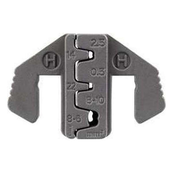 TOOLCRAFT PLE-0H Krimp-onderdelen Crimp-element voor platte stekker/D-sub-stekker Geschikt voor merk: TOOLCRAFT PZ-500 TOOLCRAFT PLE-0H Krimp-onderdelen Crimp-element voor platte stekker/D-sub-stekker Geschikt voor merk: TOOLCRAFT PZ-500