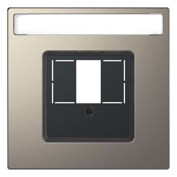 Inzetstuk HDMI - Metaal - Nikkel Metallic - Systeem Design - Schneider Electric - MTN4250-6050 Inzetstuk HDMI - Metaal - Nikkel Metallic - Systeem Design - Schneider Electric - MTN4250-6050