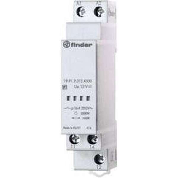 Finder 19.91.9.012.4000 Uitgangsmodule voor schemerschakelaar 1 stuk(s) Voedingsspanning (num):12 V/DC 1x wisselcontact Finder 19.91.9.012.4000 Uitgangsmodule voor schemerschakelaar 1 stuk(s) Voedingsspanning (num):12 V/DC 1x wisselcontact