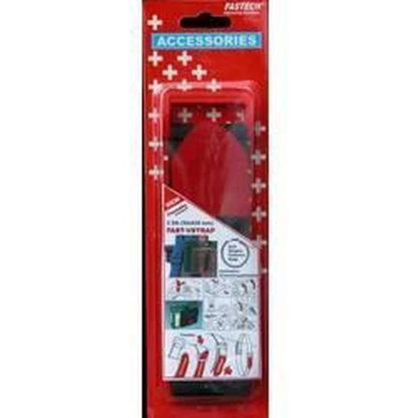 FASTECH® 906-330C Klittenband Met riem Haak- en lusdeel (l x b) 630 mm x 50 mm Zwart, Rood 2 stuk(s) FASTECH® 906-330C Klittenband Met riem Haak- en lusdeel (l x b) 630 mm x 50 mm Zwart, Rood 2 stuk(s)