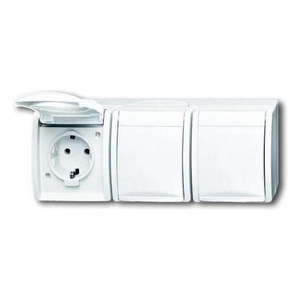 ABB Busch-Jaeger Contactdoos inbouw 2084-0-0712 ABB Busch-Jaeger Contactdoos inbouw 2084-0-0712