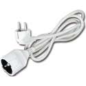 Verlengsnoer - Igan Gamon - 3680W - 1 Stopcontact - 3 Meter - Wit | Nederland