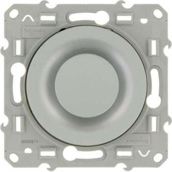 Schneider Electric Odace dimmer gloei-halogeenlamp 40-600w aluminium