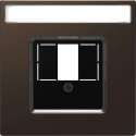 Inzetstuk HDMI - Metaal - Mocca Metallic - Systeem Design - Schneider Electric - MTN4250-6052