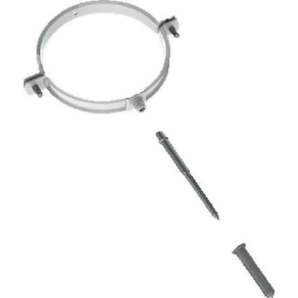BUHO tweedelige beugel RVS, RVS (RVS), blank, uitw buisdiam 80 - 0mm BUHO tweedelige beugel RVS, RVS (RVS), blank, uitw buisdiam 80 - 0mm
