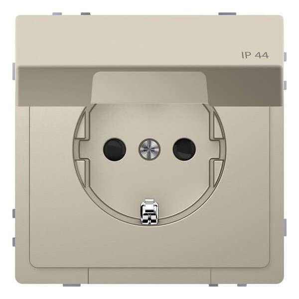 Stopcontact - Inbouw - Randaarde - Beveiliging - Klapdeksel - Sahara - Systeem Design - Schneider Electric - MTN2314-6033 Stopcontact - Inbouw - Randaarde - Beveiliging - Klapdeksel - Sahara - Systeem Design - Schneider Electric - MTN2314-6033