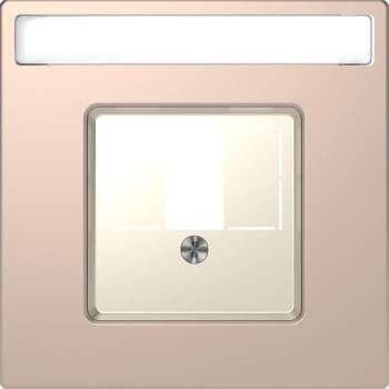 Inzetstuk HDMI - Metaal - Champagne Metallic - Systeem Design - Schneider Electric - MTN4250-6051