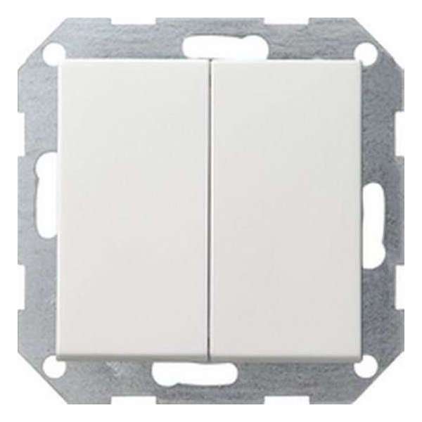 Berker Q3 Wissel/wissel Schakelaar - Inbouw - wit Berker Q3 Wissel/wissel Schakelaar - Inbouw - wit