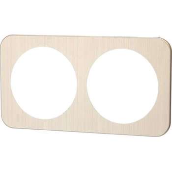 Afdekraam - Igna Jura - 2-voudig - Rond - Aluminium - Goud
