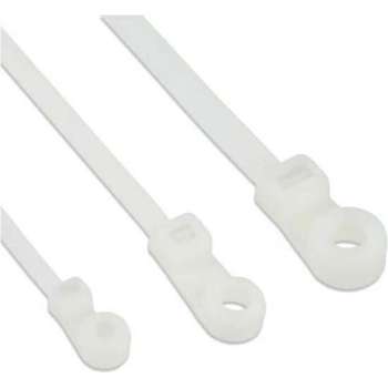 Techly ISWTH-30048 kabelbinder Nylon Wit 100 stuk(s)