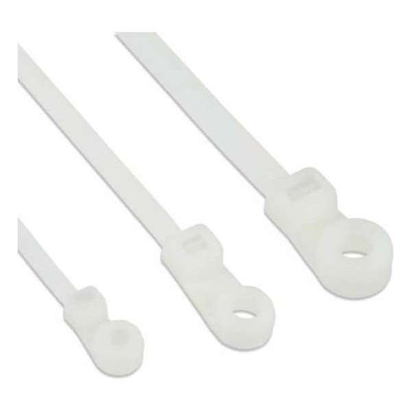 Techly ISWTH-30048 kabelbinder Nylon Wit 100 stuk(s) Techly ISWTH-30048 kabelbinder Nylon Wit 100 stuk(s)
