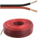 Luidsprekerkabel - EcA, 2 x 0,75 mm² rood/zwart - LSOH ( R100 )