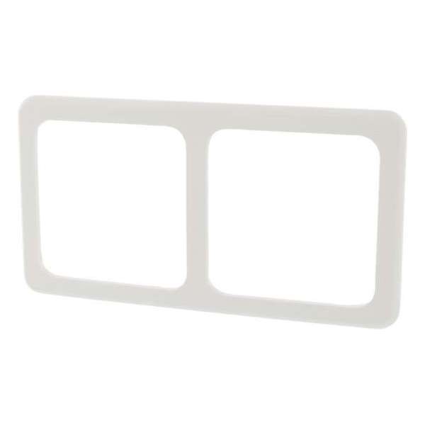 Peha Standard afdekraam – inbouw – 2–voudig – polarwit – 10 stuks Peha Standard afdekraam – inbouw – 2–voudig – polarwit – 10 stuks