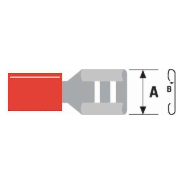Valueline ST-062 Rood kabel-connector Valueline ST-062 Rood kabel-connector