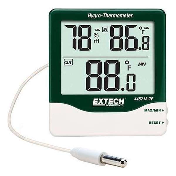EXTECH 445713-TP: Big Digit Indoor/Outdoor Hygro-Thermometer EXTECH 445713-TP: Big Digit Indoor/Outdoor Hygro-Thermometer