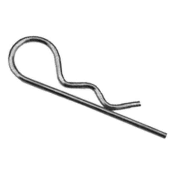 Borgclip Enkel - Verzinkt - 4 mm Borgclip Enkel - Verzinkt - 4 mm