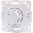 LED Dimmer - Aigi Jura - Inbouw - Vierkant - Kunststof - Enkel Knop - 3-100W - Wit