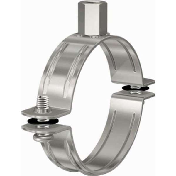 FLAM tweedelige beugel BRS, RVS (RVS), blank, uitw buisdiam 32 - 36mm FLAM tweedelige beugel BRS, RVS (RVS), blank, uitw buisdiam 32 - 36mm