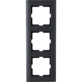 KOPP - Afdekraam - Athenis - 3-voudig - Mat Antraciet