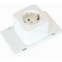 "ABB HAF 1-voudige wcd voor 3611, creme"
