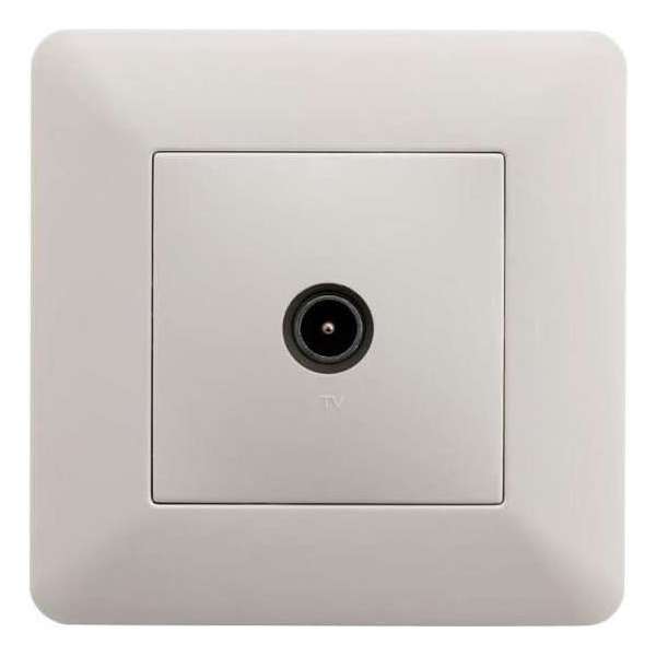 ARTEZO tv-aansluiting �9,52 mm wit ARTEZO tv-aansluiting �9,52 mm wit