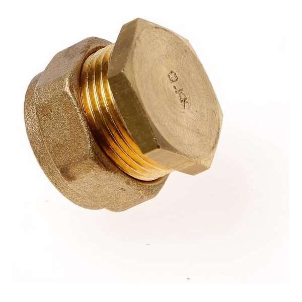 Installatiebranche Eindkoppeling knel 22mm Installatiebranche Eindkoppeling knel 22mm