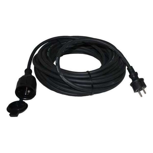 QwattPRO 2521038 Verlengsnoer - H07RN-F - IP44 - 10m QwattPRO 2521038 Verlengsnoer - H07RN-F - IP44 - 10m
