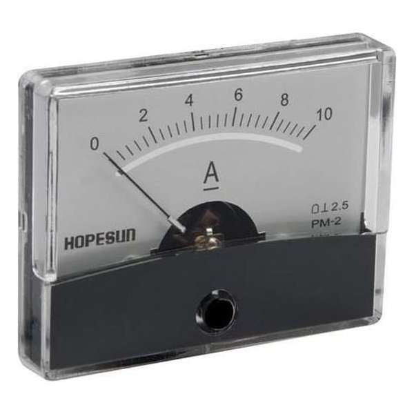 Analoge Paneelmeter Voor Dc Stroommetingen 10A Dc / 60 X 47Mm Analoge Paneelmeter Voor Dc Stroommetingen 10A Dc / 60 X 47Mm