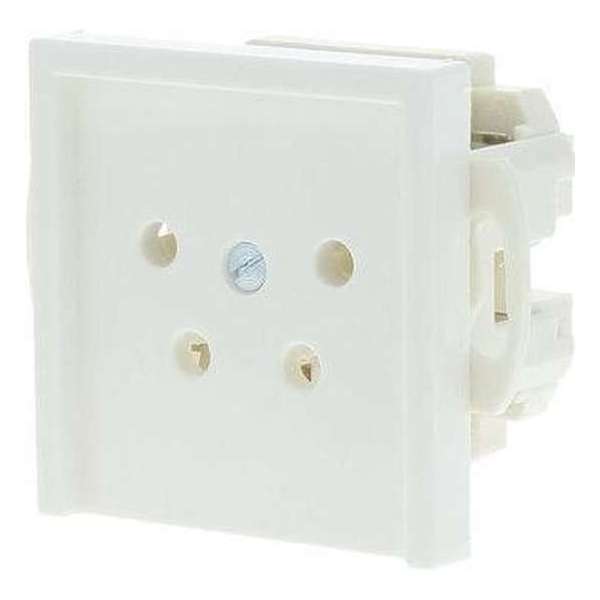 Jung AS500 Telefoon/Data Wandcontactdoos - Inbouw - Telefoon - Polarwit