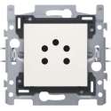 Niko - Telefoonstopcontact 5P white - 101-69000