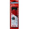 FASTECH® 690-330 Klittenband Met riem Haak- en lusdeel (l x b) 600 mm x 38 mm Zwart, Rood 2 stuk(s)