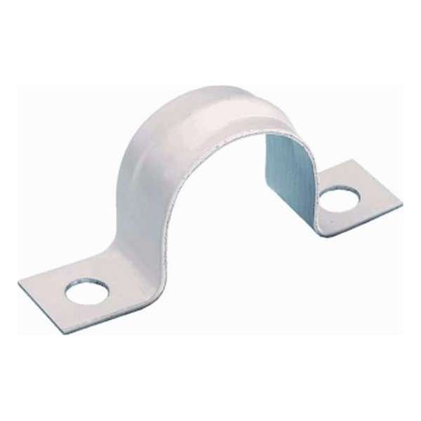 JMV zadel hele beugel, staal, wit, diam 38mm, nom. diam 38mm JMV zadel hele beugel, staal, wit, diam 38mm, nom. diam 38mm