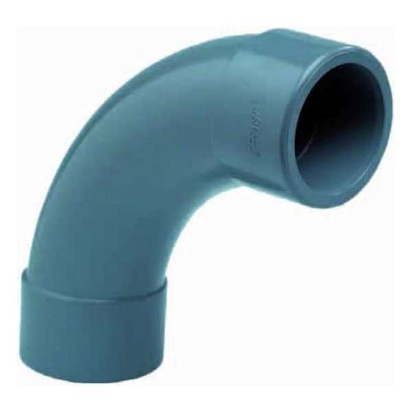 PVC bocht spuitgiet 90° Ø75 mm PVC bocht spuitgiet 90° Ø75 mm