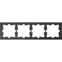 Afdekraam D-Life 4V - Kunststof Antraciet - Systeem Design - Schneider Electric - MTN4040-6534