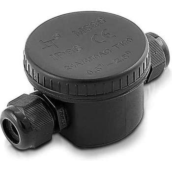 Kabelverdeler - 2 binnenuiteinden - 3-pins - IP66