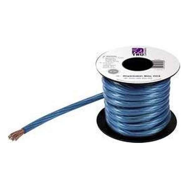 TRU COMPONENTS 1565201 Massakabel 1 x 25 mm² Blauw, Transparant 5 m TRU COMPONENTS 1565201 Massakabel 1 x 25 mm² Blauw, Transparant 5 m