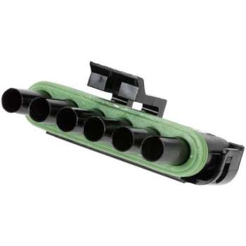 Delphi Weatherpack huis voor pen - 6 polig / 6P - Female