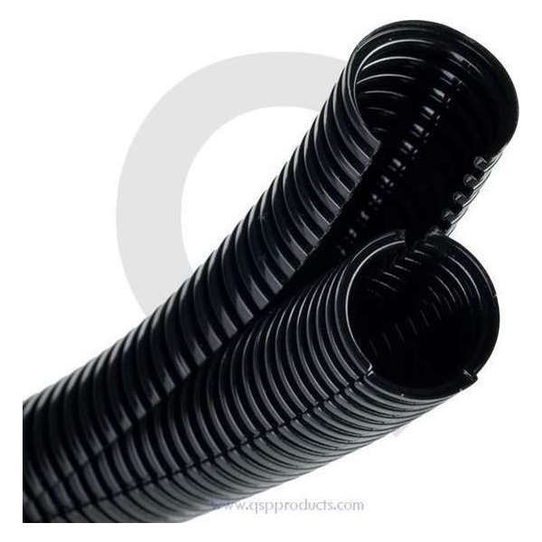 Kabelbescherming ribbelslang kabelbundeling - Diameter 5 mm - Lengte 10 meter Kabelbescherming ribbelslang kabelbundeling - Diameter 5 mm - Lengte 10 meter