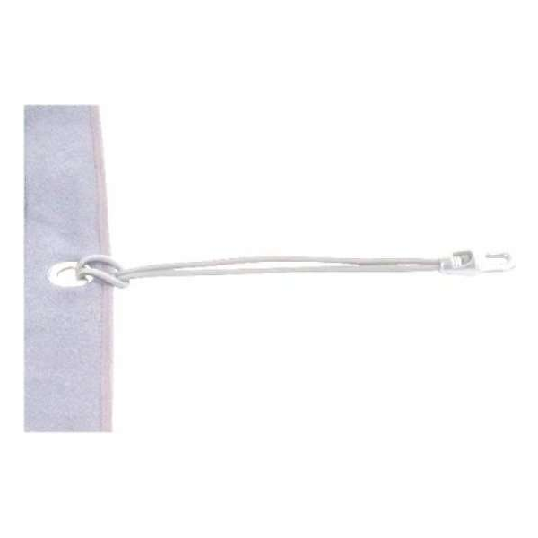 Shockcord Elastiek 22cm Wit Shockcord Elastiek 22cm Wit