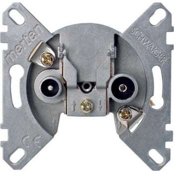 Sokkel - COAX Eindcontactdoos - Merten - Schneider Electric - MTN466099