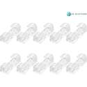 80 Stuks Kabel Clips | 3M 4910 Acryl Tape | Kabel Houder | Zelfklevend | Transparant |