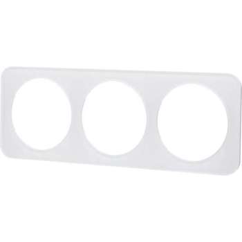 Afdekraam - Igna Jura - 3-voudig - Rond - Glas - Wit