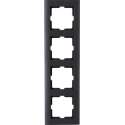 KOPP - Afdekraam - Athenis - 4-voudig - Mat Antraciet - BES LED
