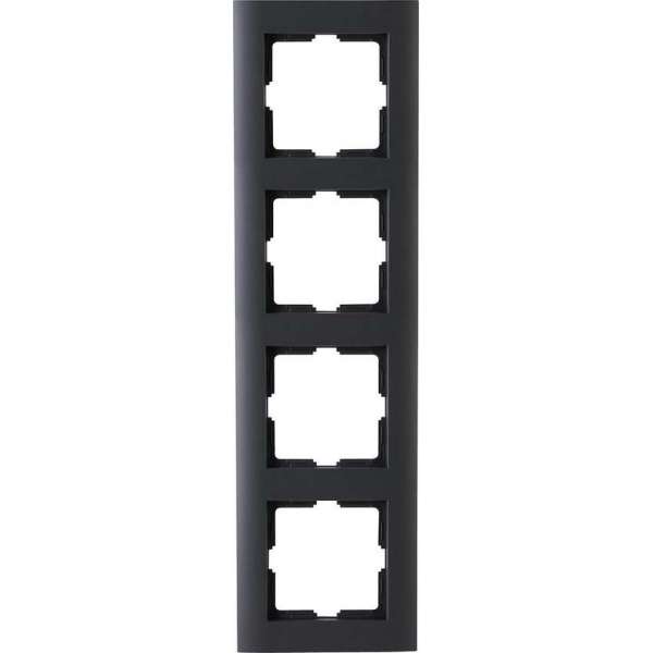 KOPP - Afdekraam - Athenis - 4-voudig - Mat Antraciet - BES LED KOPP - Afdekraam - Athenis - 4-voudig - Mat Antraciet - BES LED
